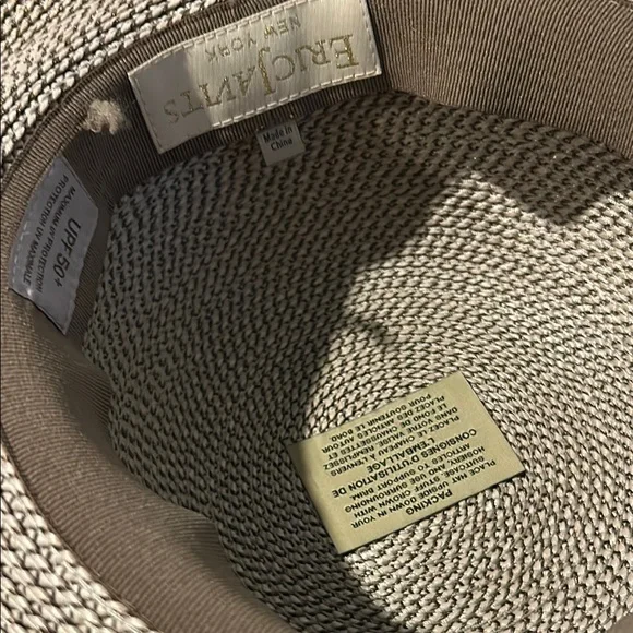 Never worn Eric Javits Elegant Brown Woven Hat Never worn Eric Javits Elegant Brown Woven Hat main image 2